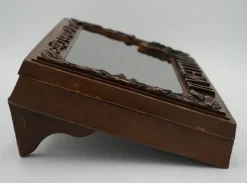 Pamono Antique Anglo-Dutch Willem II Cigar Shop Counter Display Cabinet in Glazed Oak Online