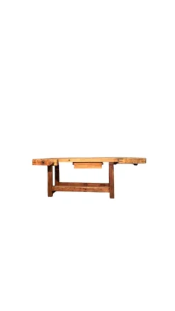 Pamono Antique Apple Wood Carpenters Table, 1800s Online
