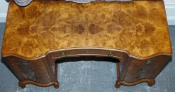 Pamono Antique Art Deco Dressing Table in Walnut, 1920s Discount