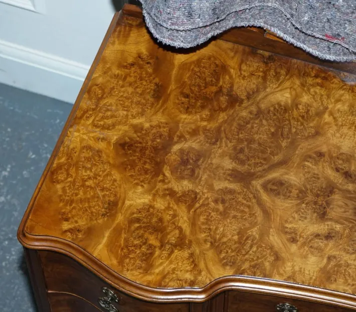 Pamono Antique Art Deco Dressing Table in Walnut, 1920s Discount