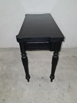 Pamono Antique Art Nouveau Black Game Table Sale