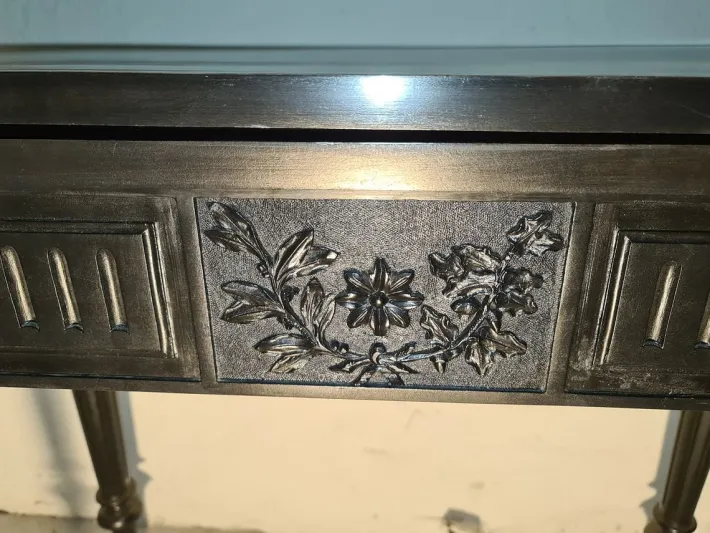 Pamono Antique Art Nouveau Black Game Table Sale