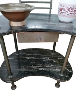 Pamono Antique Art Nouveau Dressing Table in Black Marble, 1890s Online