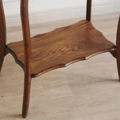 Pamono Antique Art Nouveau Dressing Table with Mirror and Drawer Best