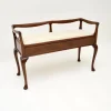 Pamono Antique Art Nouveau Duet Piano Bench, 1880 Best