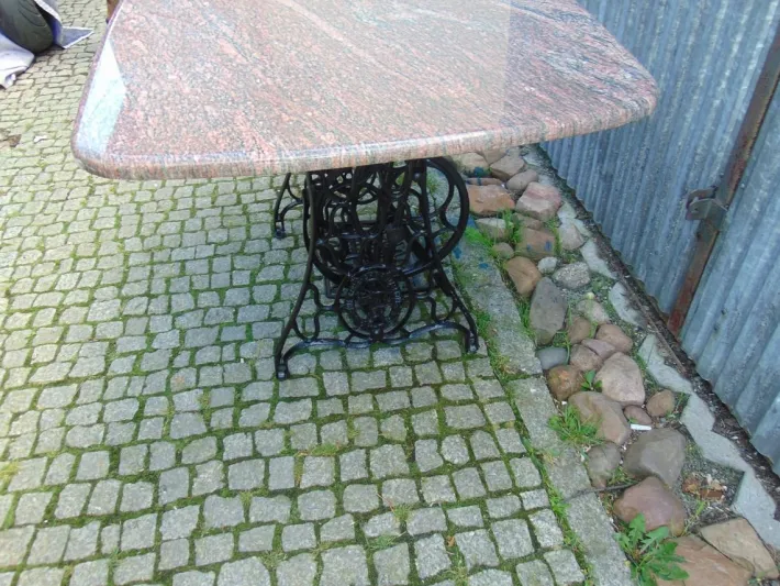 Pamono Antique Art Nouveau Marble Table New