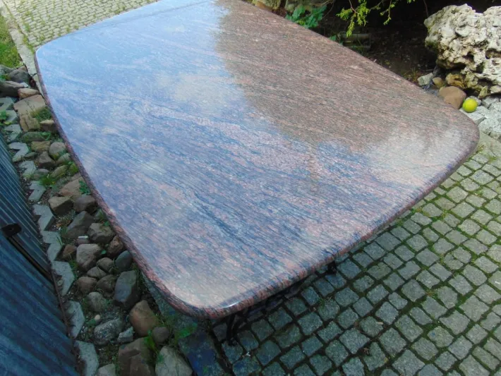 Pamono Antique Art Nouveau Marble Table New