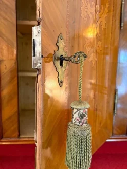 Pamono Antique Austrian Baroque Secretaire in Nutwood, 1770