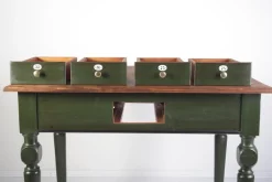 Pamono Antique Austrian Folk Card Table, 1900s New