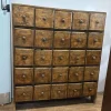 Pamono Antique Bank of Shop 25 Drawers Clearance