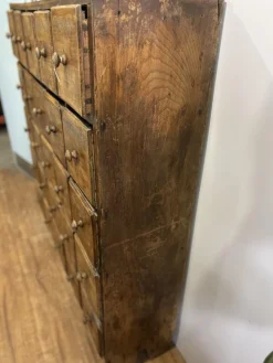 Pamono Antique Bank of Shop 25 Drawers Clearance
