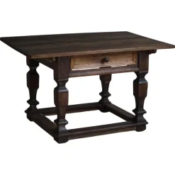 Pamono Antique Baroque Accent Table in Oak, 1890s Best