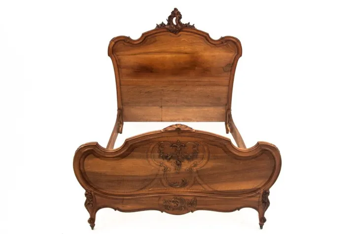 Pamono Antique Bed, France, 1890s Online
