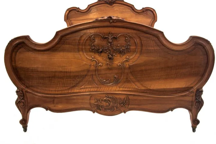 Pamono Antique Bed, France, 1890s Online