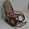 Pamono Antique Beech Rocking Chair, 1900s New