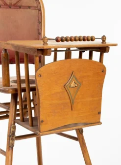 Pamono Antique Beechwood Children's Chair, 1910s Clearance