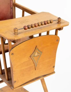 Pamono Antique Beechwood Children's Chair, 1910s Clearance