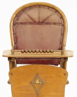 Pamono Antique Beechwood Children's Chair, 1910s Clearance