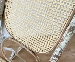 Pamono Antique Bentwood and Cane Rocking Chair, 1900s Clearance