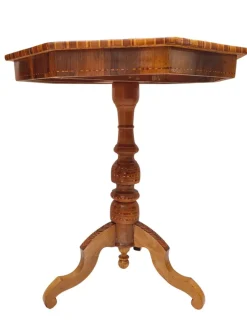 Pamono Antique Biedermeier Marquetry Chess Table, 1800s Hot