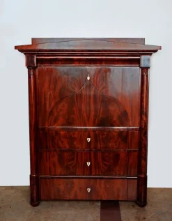 Pamono Antique Biedermeier Secretary, 1890s Outlet
