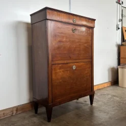 Pamono Antique Biedermeier Secretary in Walnut Sale