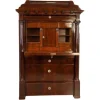 Pamono Antique Biedermeier Secretary with Mahogany, 1840 New