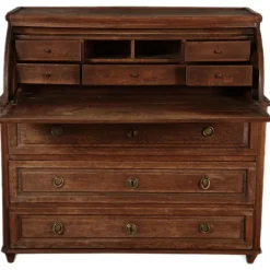 Pamono Antique Biedermeier Secretary in Oak, 1800 Clearance