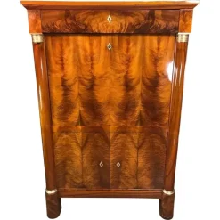 Pamono Antique Biedermeier Secretary Desk, Germany, 1820s