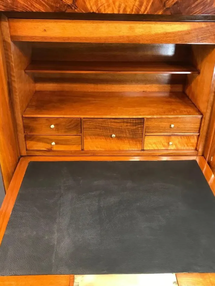 Pamono Antique Biedermeier Secretary Desk, Germany, 1820s