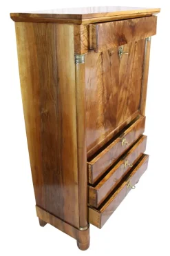 Pamono Antique Biedermeier Walnut Secretary Online
