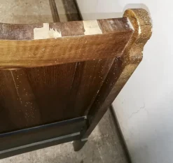 Pamono Antique Boat Bed, France, 1880 New