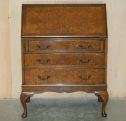 Pamono Antique Burr and Burl Walnut Secretaire, 1900s Outlet