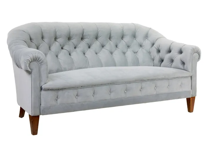 Pamono Antique Buttonback Sofa and Chairs, 1900, Set of 3 Discount