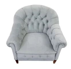 Pamono Antique Buttonback Sofa and Chairs, 1900, Set of 3 Discount