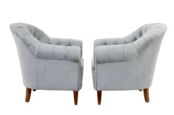 Pamono Antique Buttonback Sofa and Chairs, 1900, Set of 3 Discount