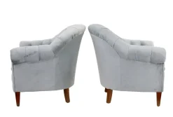 Pamono Antique Buttonback Sofa and Chairs, 1900, Set of 3 Discount