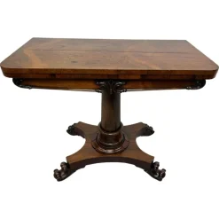 Pamono Antique Card Table, 1880 Hot
