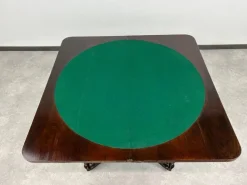 Pamono Antique Card Table, 1880 Hot