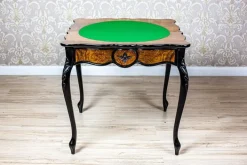 Pamono Antique Card Table, 1890s Discount