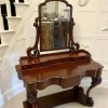 Pamono Antique Carved Mahogany Dressing Table, 1860s Sale