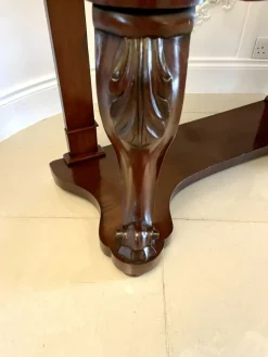 Pamono Antique Carved Mahogany Dressing Table, 1860s Sale