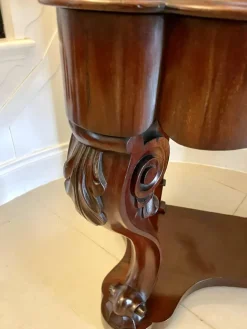 Pamono Antique Carved Mahogany Dressing Table, 1860s Sale