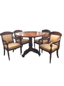 Pamono Antique Charles X Style Armchairs, 1850, Set of 4 Online