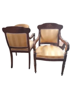 Pamono Antique Charles X Style Armchairs, 1850, Set of 4 Online