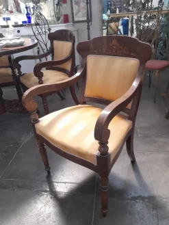 Pamono Antique Charles X Style Armchairs, 1850, Set of 4 Online