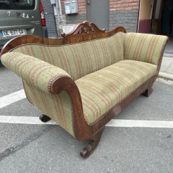 Pamono Antique Charles X Style Gondole Sofa, 19th Century Best