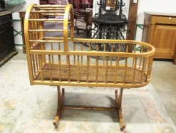 Pamono Antique Cherry Crib Clearance