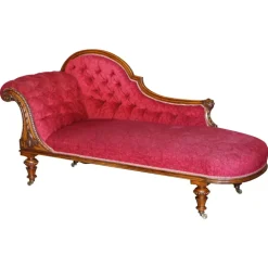 Pamono Antique Chesterfield Chaise Lounge from Howard & Sons Online