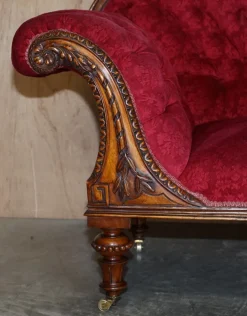 Pamono Antique Chesterfield Chaise Lounge from Howard & Sons Online